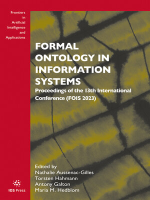 cover image of Formal Ontology in Information Systems